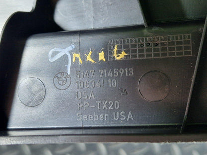 BMW X5 E70 GENUINE LEFT TRUNK PAD TRIM 7145913