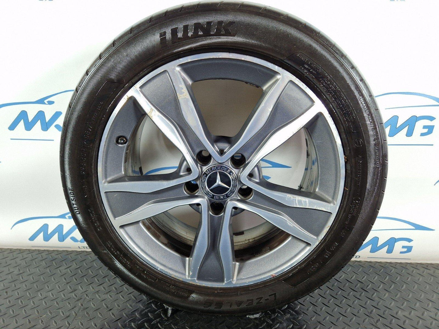 14-21 MERCEDES BENZ C CLASS W205 17INC ALLOY WHEEL  A2054010800 7Jx17H2