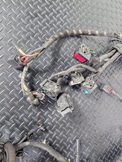 15-18 AUDI A7 4G GENUINE OEM ENGINE WIRING LOOM HARNESS 4G2971845C