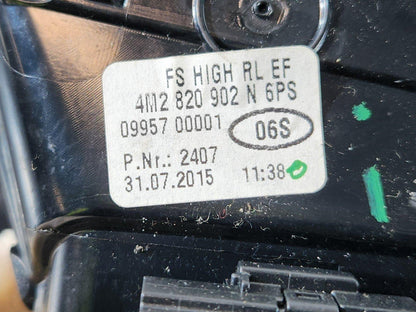 16-20 AUDI Q7 4M GENUINE FRONT RIGHT O/S DASHBOARD AIR VENT 4M2820902