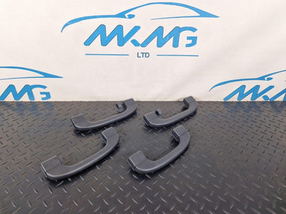10-13 BMW X5 E70 LCI GENUINE INTERIOR ROOF GRAB HANDLES SET x4 6977693