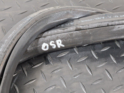 12-17 AUDI S5 CONVERTIBLE FRONT LOWER DOOR SEAL FITS LEFT & RIGHT 8F0831707B