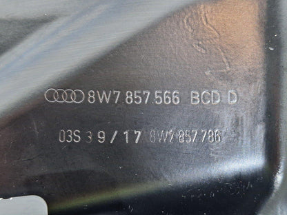 16-24 AUDI A5 F5 CONVERTIBLE GENUINE REAR SEAT BELT COVER 8W7857566