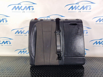 16-19 AUDI A4 B9 GENUINE REAR O/S DRIVERS SIDE HALF BLACK LEATHER BACKREST