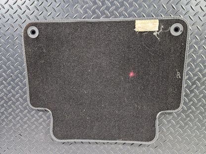 16-19 AUDI A4 B9 GENUINE OEM REAR FLOOR MATS SET 2X