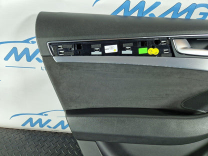 10-17 AUDI A8 4H REAR LEFT PASSENGER SIDE DOOR ALCANTARA CARD PANEL 4H0868067