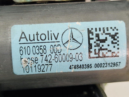 09-14 MERCEDES E CLASS W207 LEFT PASSANGER SIDE FRONT SEAT BELT A2078604185