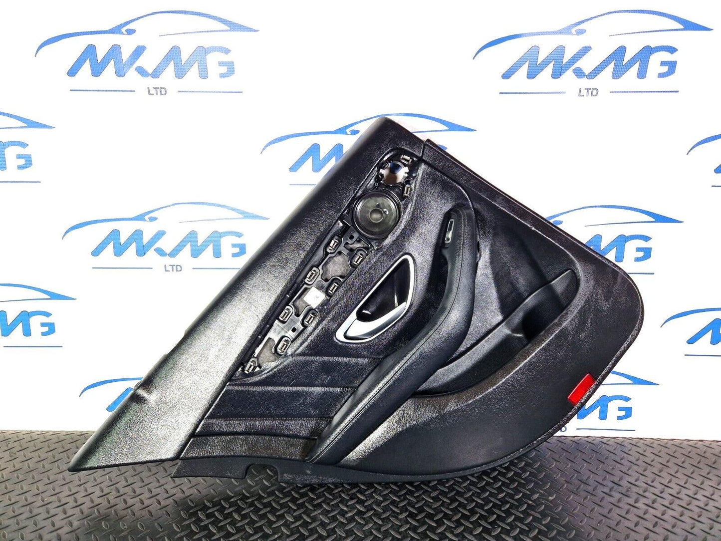 14-21 MERCEDES BENZ C220d W205 REAR LEFT SIDE DOOR CARD PANEL A2057300594