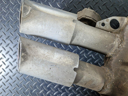 12-18 AUDI A6 C7 GENUINE MIDDLE TO REAR EXHAUST SYSTEM MUFFLER 4G0253611A