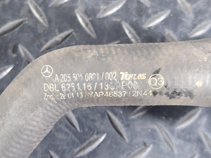 14-21 MERCEDES BENZ C W205 GENUINE COOLANT PIPE HOSE A2055010891