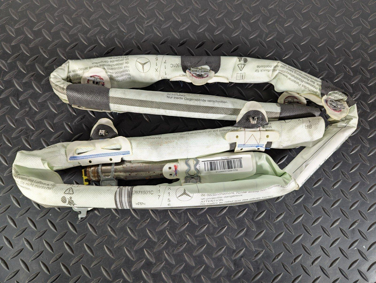 13-19 MERCEDES BENZ CLA W117 C117 ROOF CURTAIN AIR SRS BAG LEFT A1178601102
