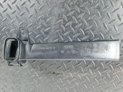 11-19 MERCEDES BENZ ML W166 TRANSVERSE DUCT TOP DRAIN PIPE A1668320590