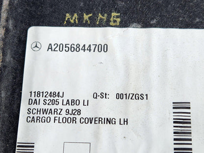 Mercedes-Benz C300h W205 Genuine Left N/S Trunk Trim Boot Cover A2056844700