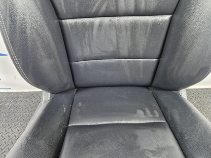 MERCEDES B CLASS W246 FRONT RIGHT O/S DRIVER SIDE BLACK LEATHER SEAT
