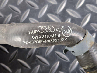 16-24 AUDI A5 F5 COUPE OEM GENUINE HEATER HOSE PIPE 8W0819342B