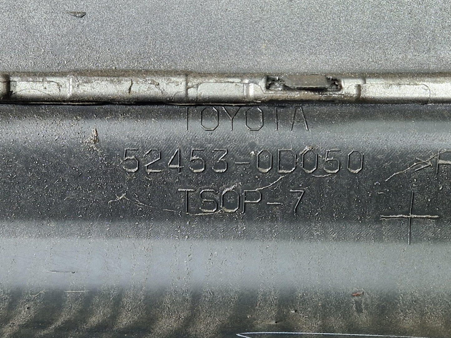Toyota Yaris MK3 Rear Bumper in Bronze/Grey 2NT