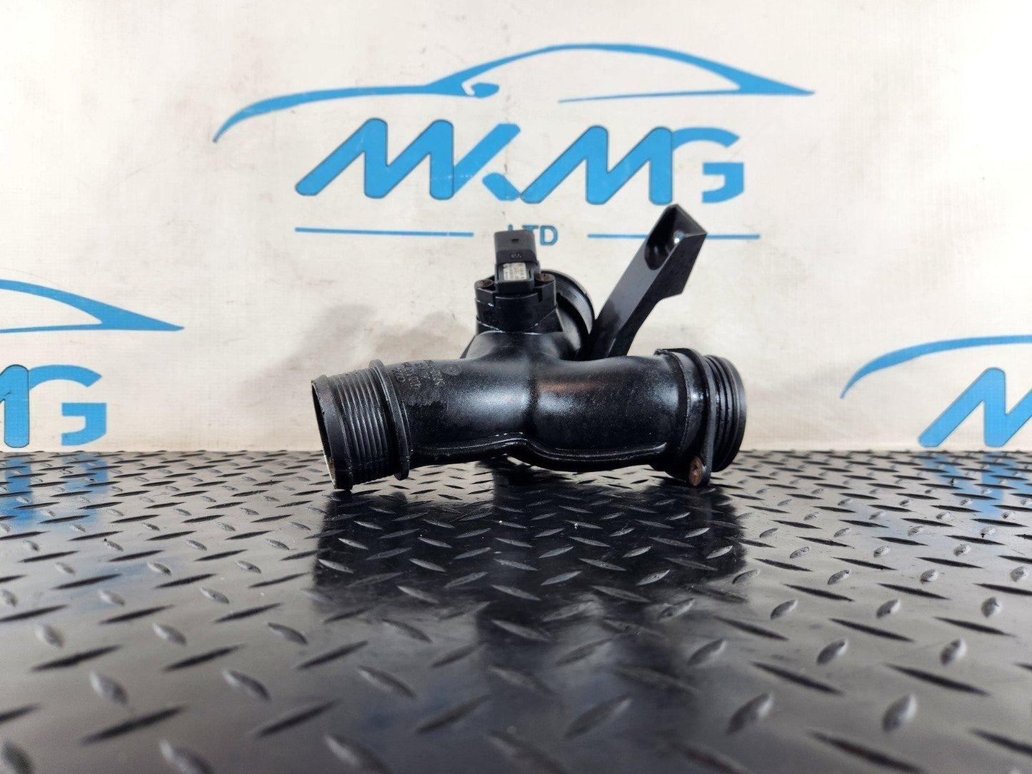 10-15 AUDI Q7 4L INTERCOOLER SPLIT PRESSURE HOSE PIPE LINE TUBE 4L0145795