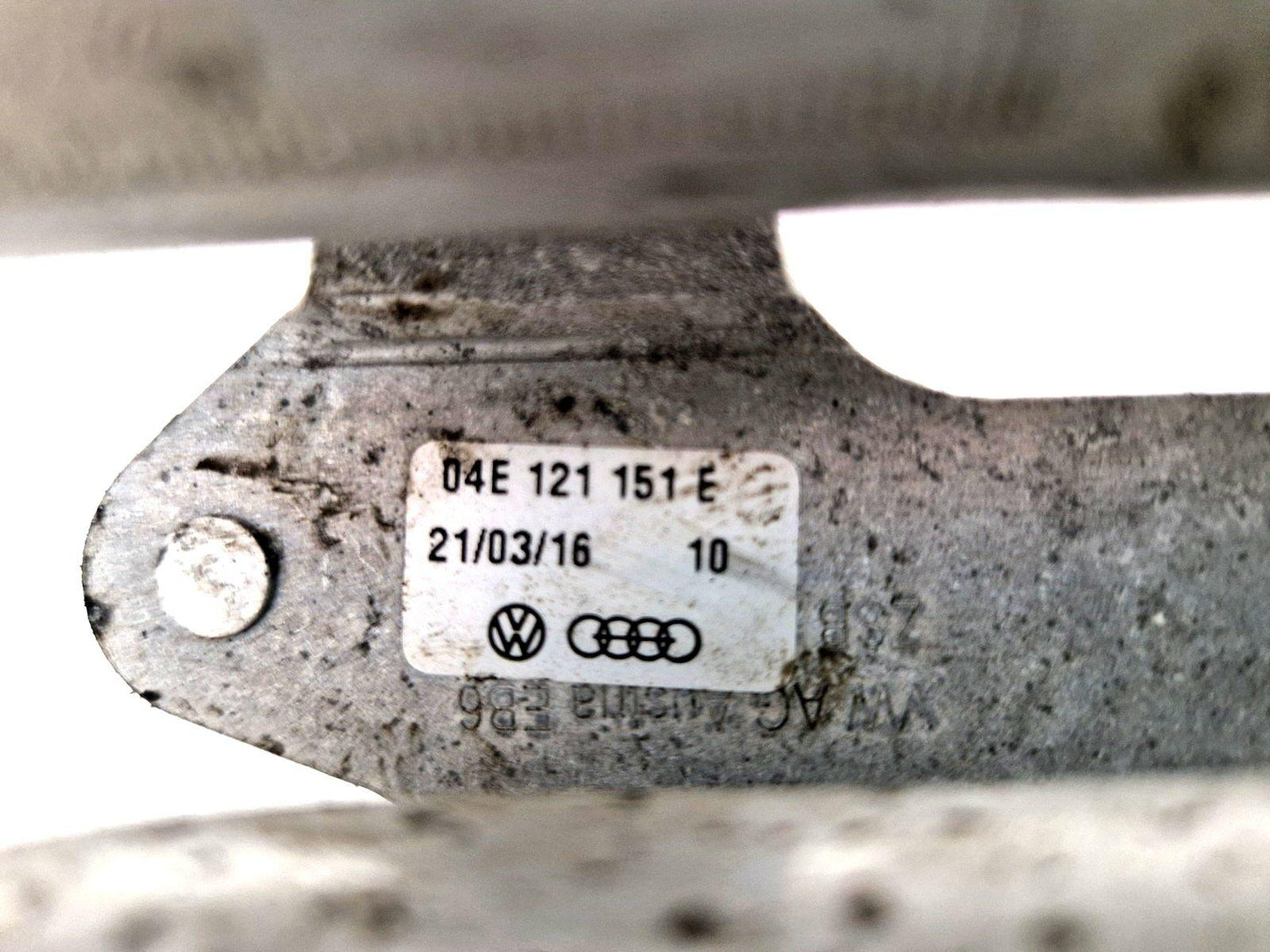 2016 AUDI A4 WATER COOLANT PIPE HOSES B9 1.4 TFSI 110KW CVNA 04E121151E