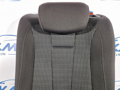 16-19 AUDI A4 B9 SALOON GENUINE REAR N/S CLOTH SEAT BACKREST WITH HEADREST