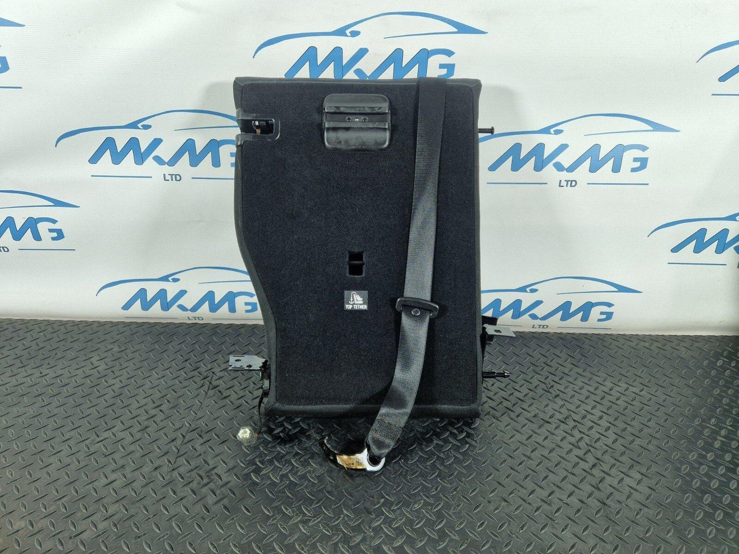 14-21 MERCEDES BENZ C300h W205 REAR LEFT N/S SEAT BLACK LEATHER BACKREST