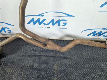 15-18 AUDI A7 4G 3.0TDI FACELIFT GENUINE REAR SECTION EXHAUST TWIN PIPE MUFFLERS