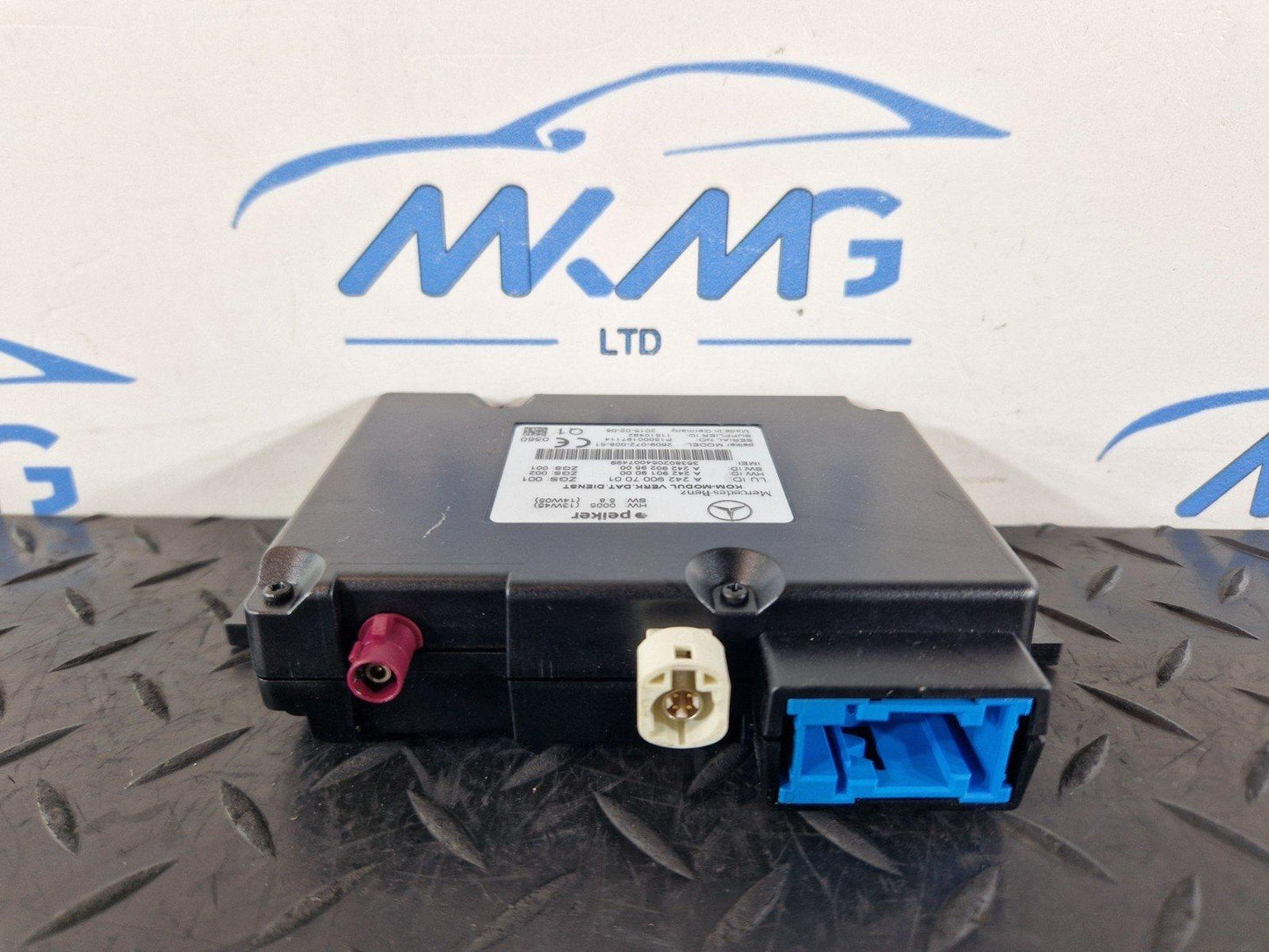 11-19 MERCEDES BENZ ML W166 TELEMATICS DATA CONTROL UNIT A2429007001