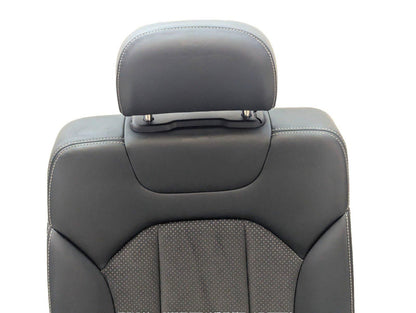 16-20 AUDI Q7 4M S-LINE GENUINE 2ND ROW RIGHT O/S HALF LEATHER SEAT
