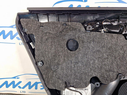 12-18 AUDI A6 C7 REAR RIGHT SIDE DOOR PANEL CARD 4G0867306A 4G0867222A