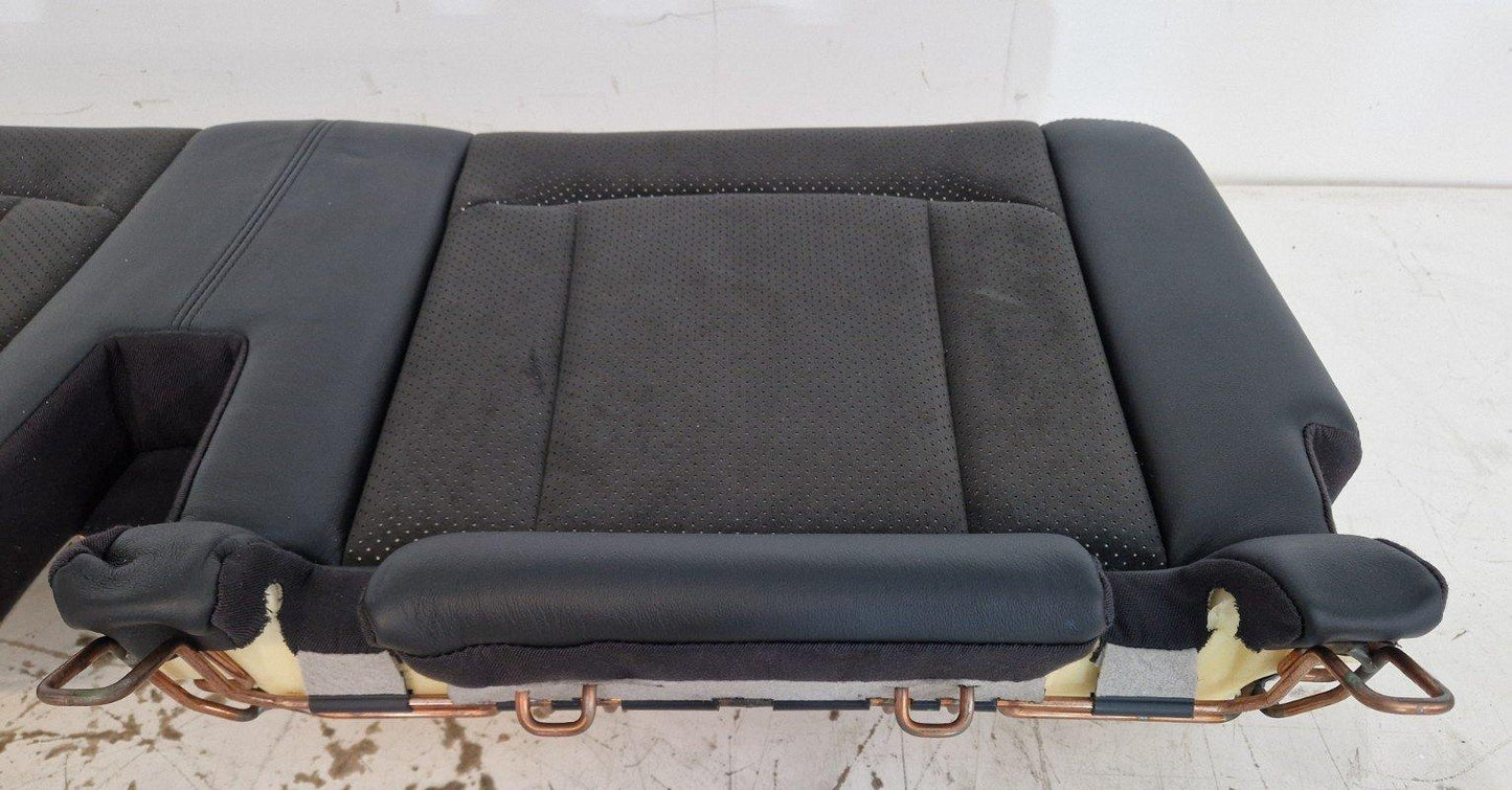 16-20 AUDI Q7 4M REAR 3RD ROW LOWER HALF LEATHER BENCH SEAT CUSHION 4M0885305