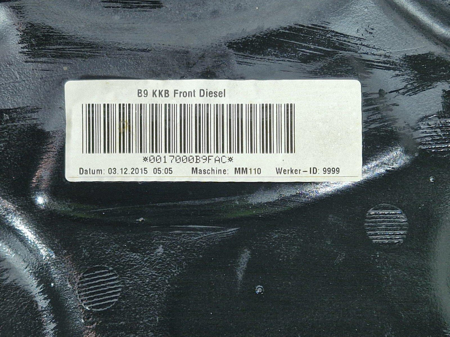 16-19 AUDI A4 B9 DIESEL FUEL TANK WITH PUMP 8W0201021CG