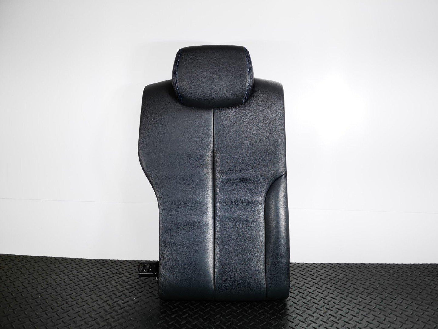 14-20 BMW 4-SERIES M-SPORT F32 GENUINE REAR RIGHT LEATHER SEAT BLUE STITCHING
