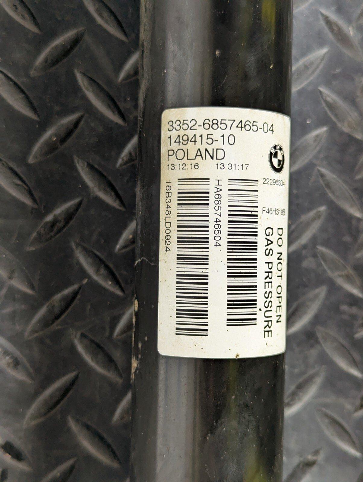 14-21 BMW 2 SERIES GRAN TOURER F46 REAR SHOCK ABSORBER FITS BOTH SIDES 6857465