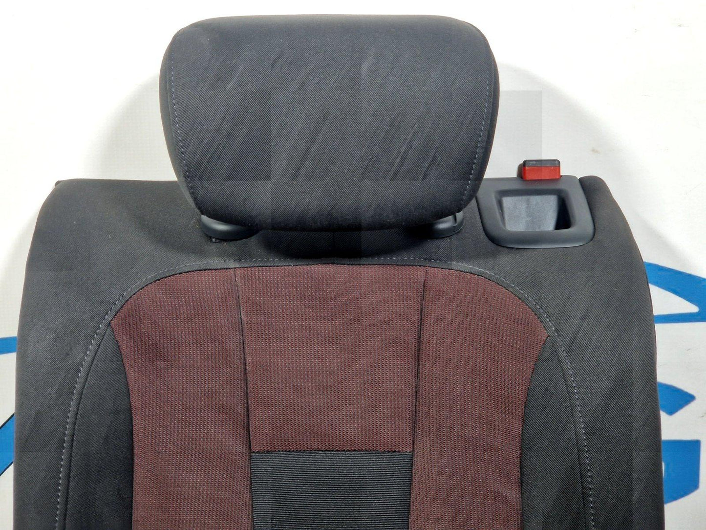 16-19 AUDI A4 B9 REAR LEFT PASSENGER SIDE CLOTH SEAT BACKREST WITH HEADREST