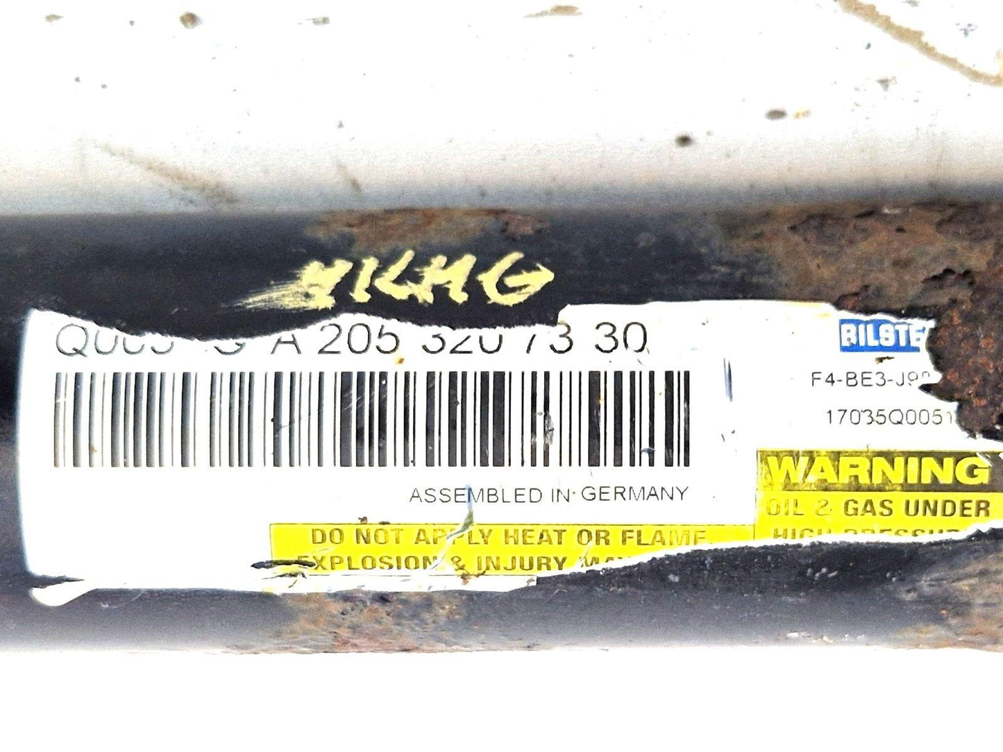 14-21 MERCEDES-BENZ C200 SPORT STRUT SHOCK LEG REAR LEFT/RIGHT SIDE A2053207330
