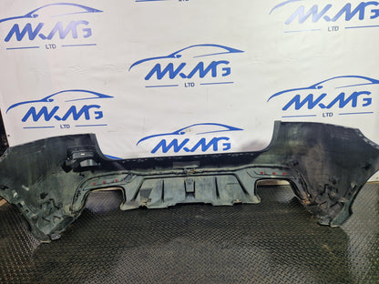 Mercedes-Benz GLE 500 W166 Rear Bumper in Obsidian Black 197