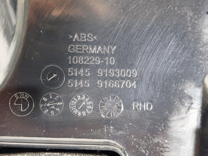 11-18 BMW 6 SERIES F06 GENUINE DRIVERS SIDE FOOTWELL PANEL 9193009 9166704