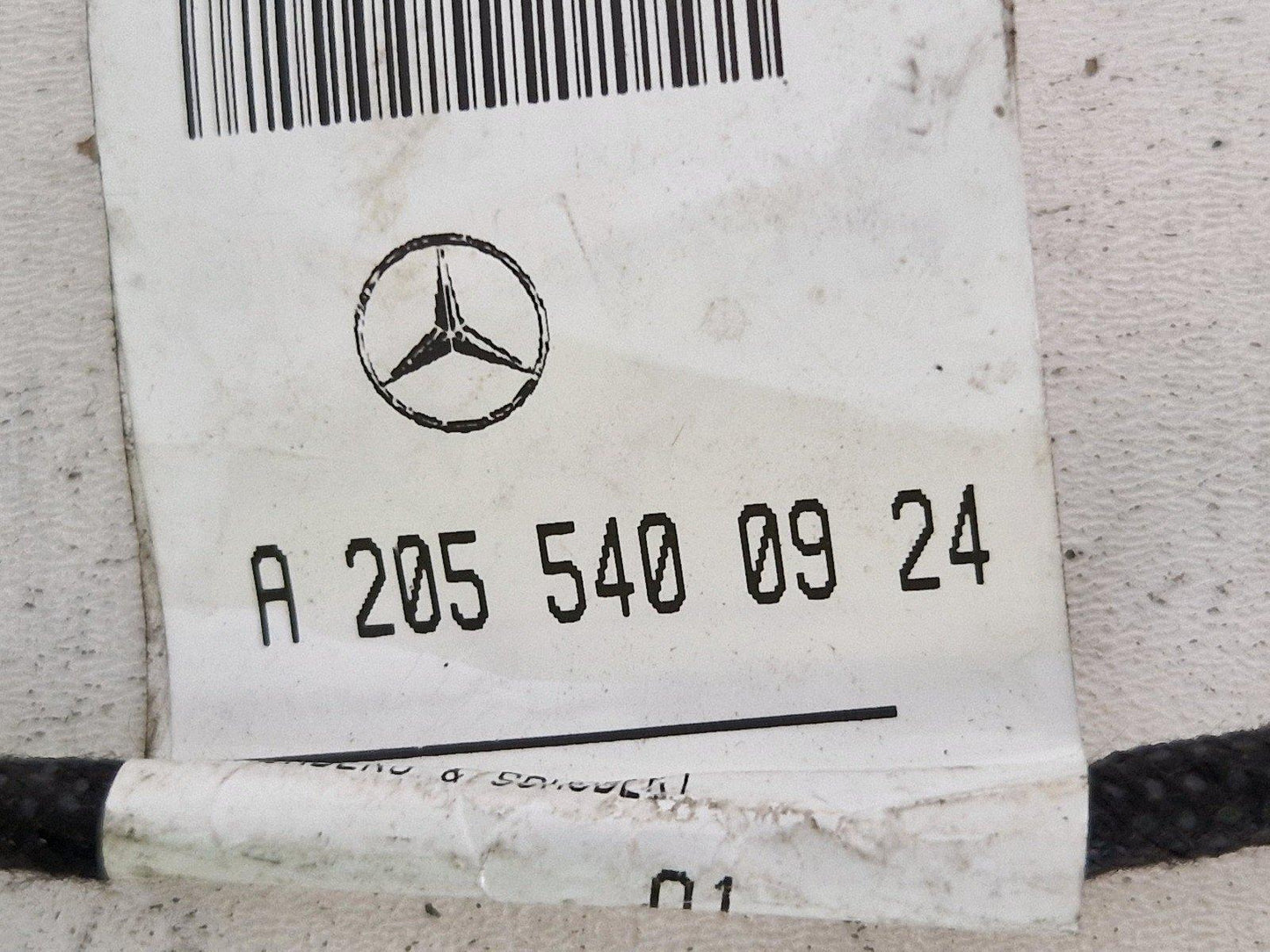 2015 MERCEDES-BENZ W205 OEM  RHD WIRING A2055400924