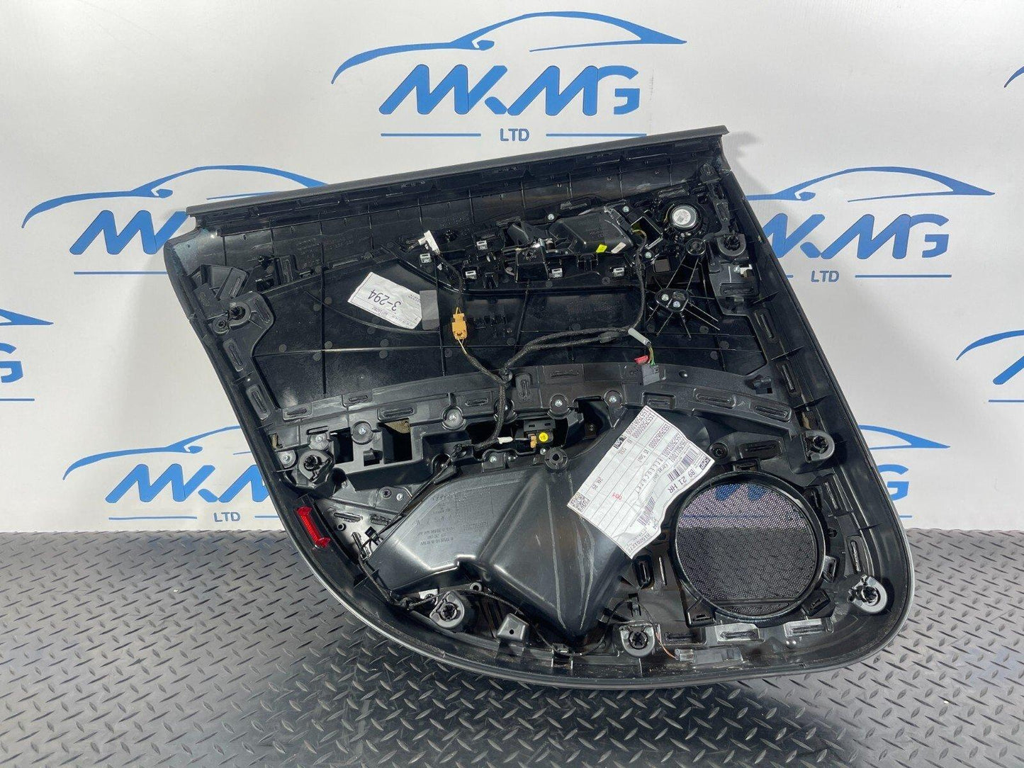 16-19 AUDI A4 B9 AVANT GENUINE REAR DRIVER SIDE FABRIC DOOR CARD 8W0867488