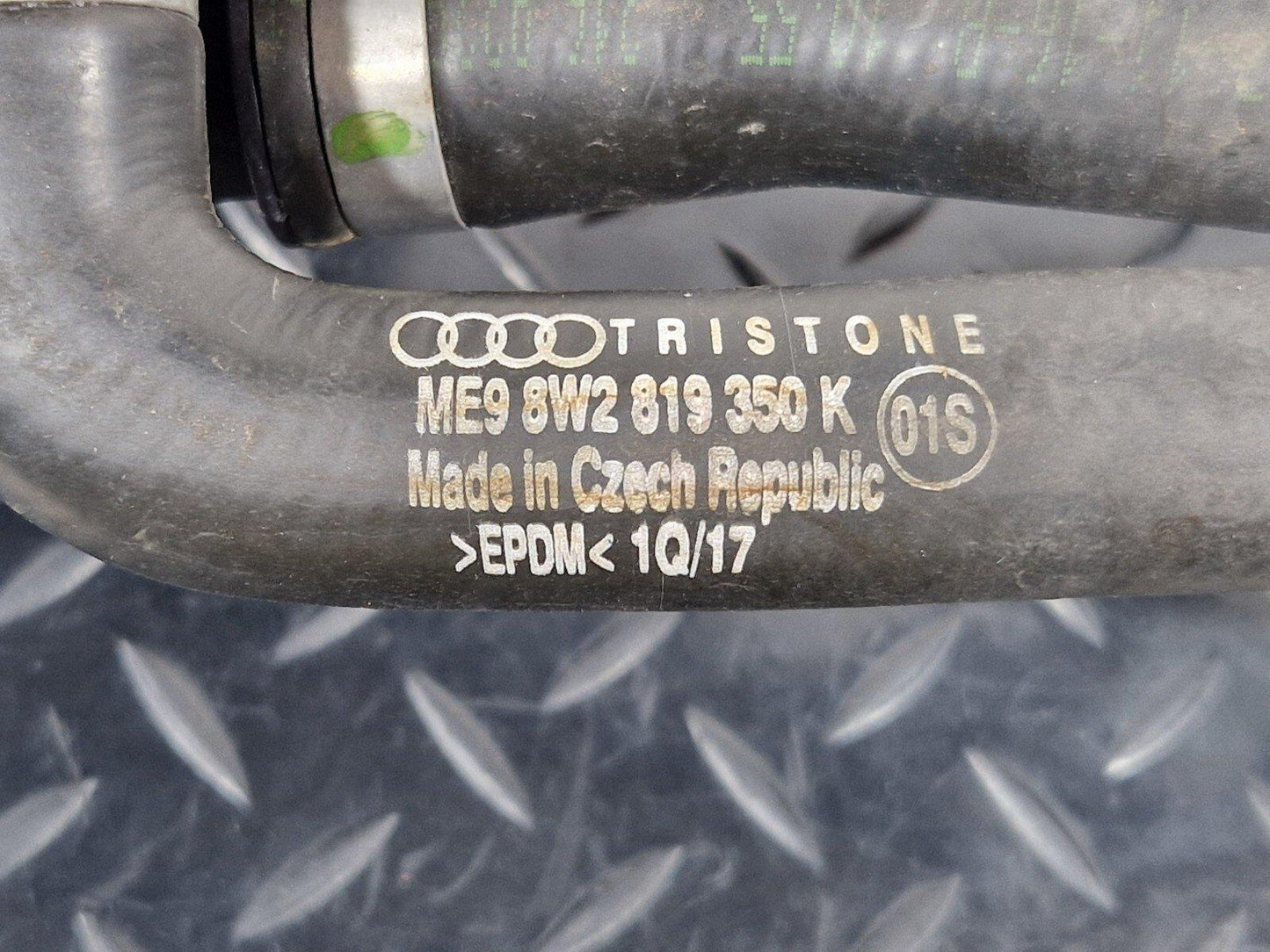 16-23 AUDI S5 COUPE GENUINE ENGINE COOLANT PIPE HOSE 8W2819350K