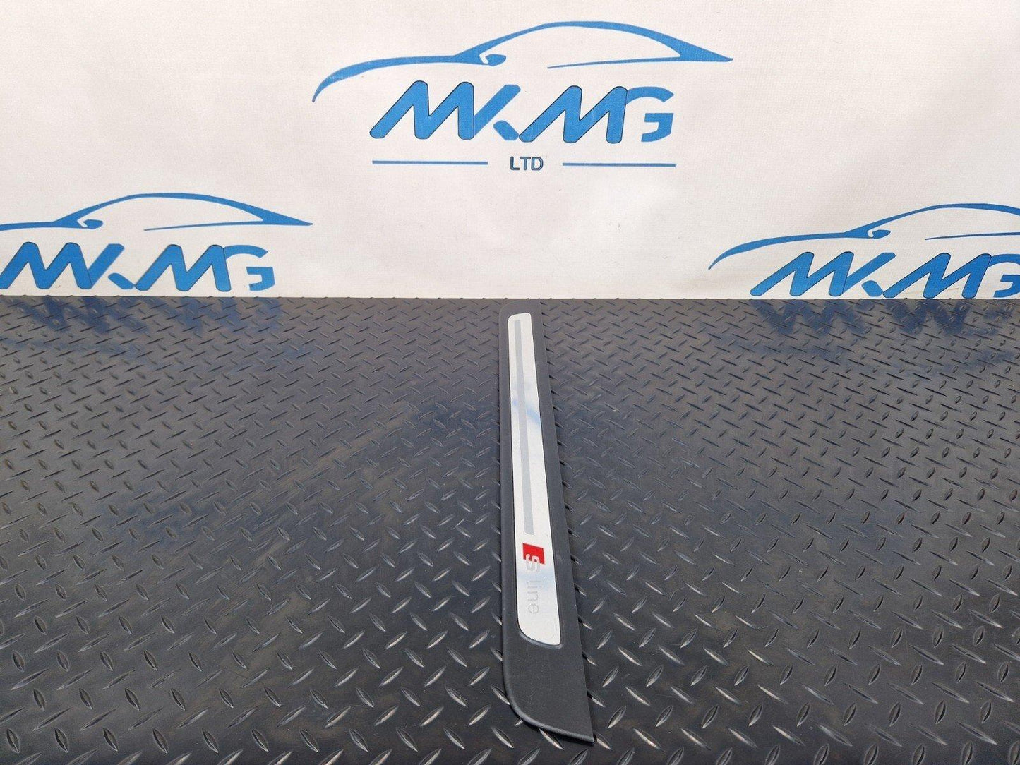 10-18 AUDI A7 4G S-LINE DOOR SILL COVER TRIM FRONT LEFT PASSENGER SIDE 4G8853373