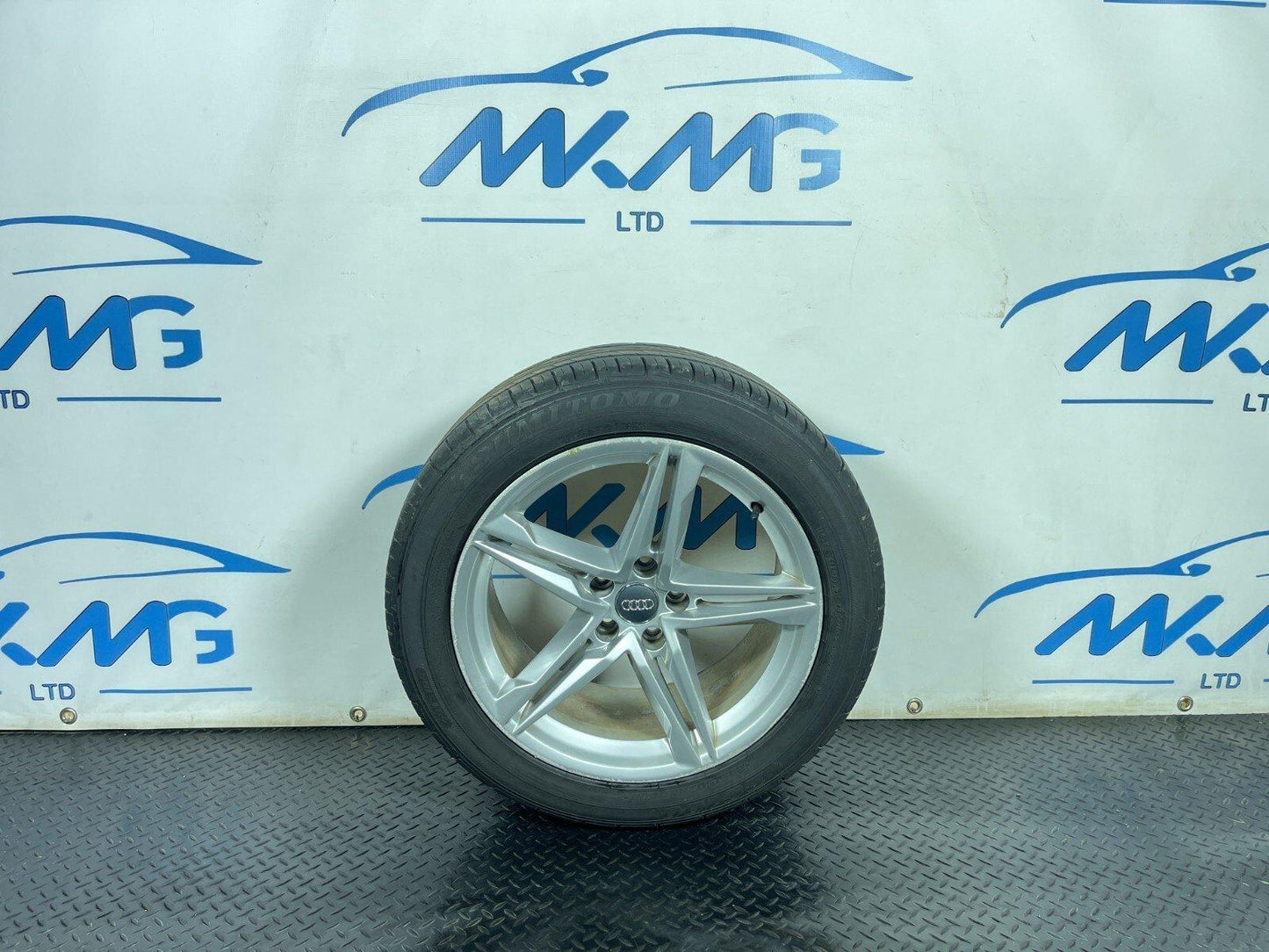 AUDI A5 S-LINE 18" OEM ALLOY WHEEL 8W0601025DE 8.5JX18 ET29 WITH TYRE 235/50/18