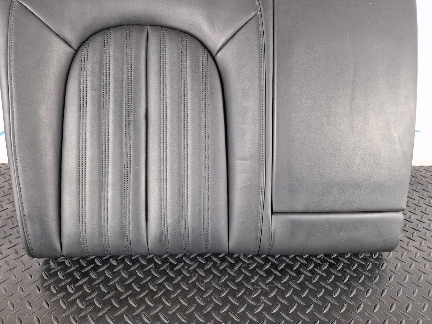 12-18 Audi A6 C7 Saloon Rear OS Right Soul Black Leather Seat Backrest 4G5885502