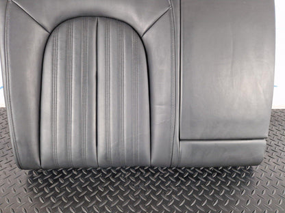 12-18 Audi A6 C7 Saloon Rear OS Right Soul Black Leather Seat Backrest 4G5885502
