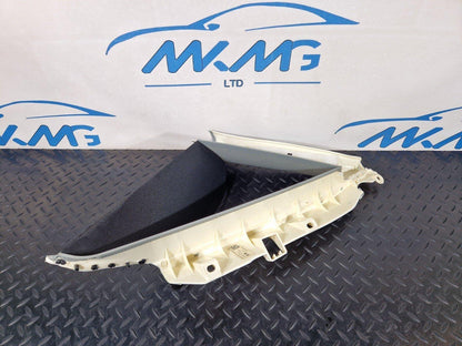 12-18 AUDI A6 C7 LEFT PASSENGER SIDE C-PILLAR TRIM PANEL 4G5867287