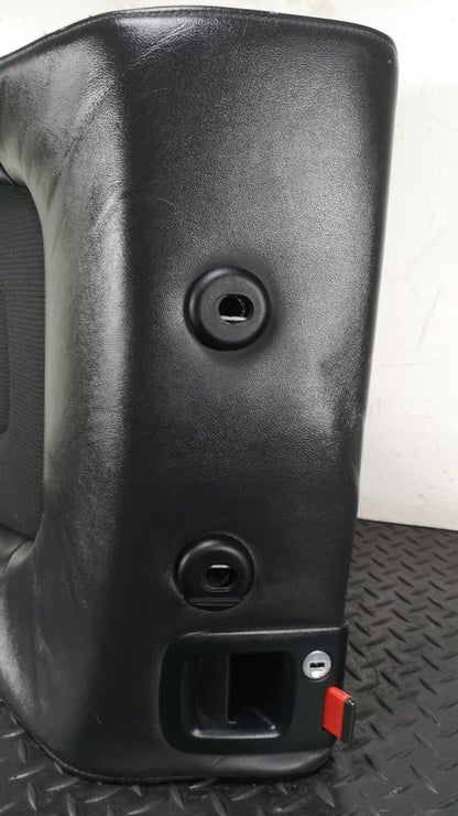08-16 AUDI A4 B8 S-LINE GENUINE REAR LEFT SEAT BACKREST IN BLACK HALF LEATHER