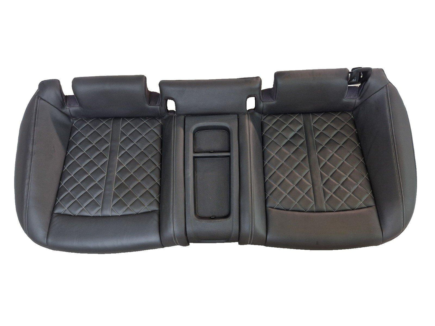 17-24 AUDI S5 F5 OEM REAR BLACK LEATHER COMFORT SEAT BENCH 8W6885079B 8W6885079