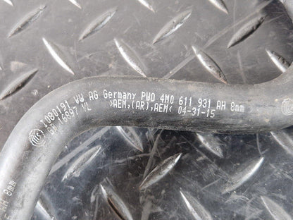16-20 AUDI Q7 4M VACUUM BRAKE HOSE PIPE LINE 4M0611931AH