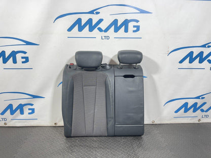 16-19 AUDI A4 B9 S-LINE REAR RIGHT DRIVER SIDE HALF LEATHER BACKREST SEAT BLACK