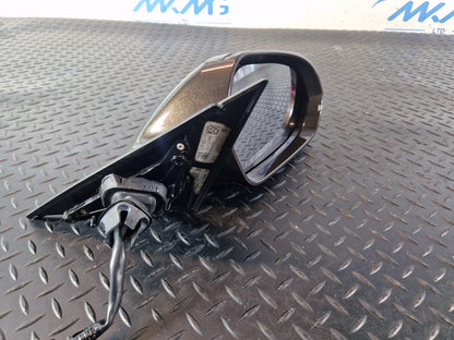 Audi A6 Allroad C7 front Right o/s Door wing Mirror manual fold (damaged)