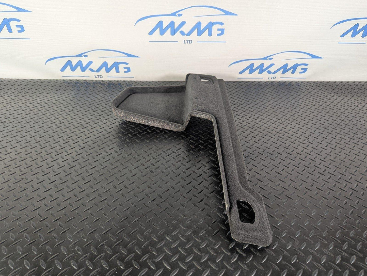 10-17 AUDI A8 4H REAR BOOT SIDE LOWER CARPET PANEL DRIVER SIDE 4H0863888B